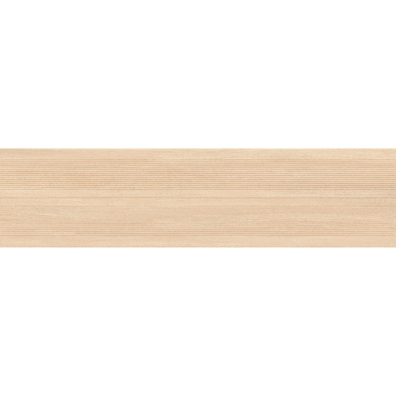 Mexen Prestige Wood Kremová glazovaná rektifikovaná dlažba G1, dlaždice s imitací dřeva 120 x 30 cm, mat