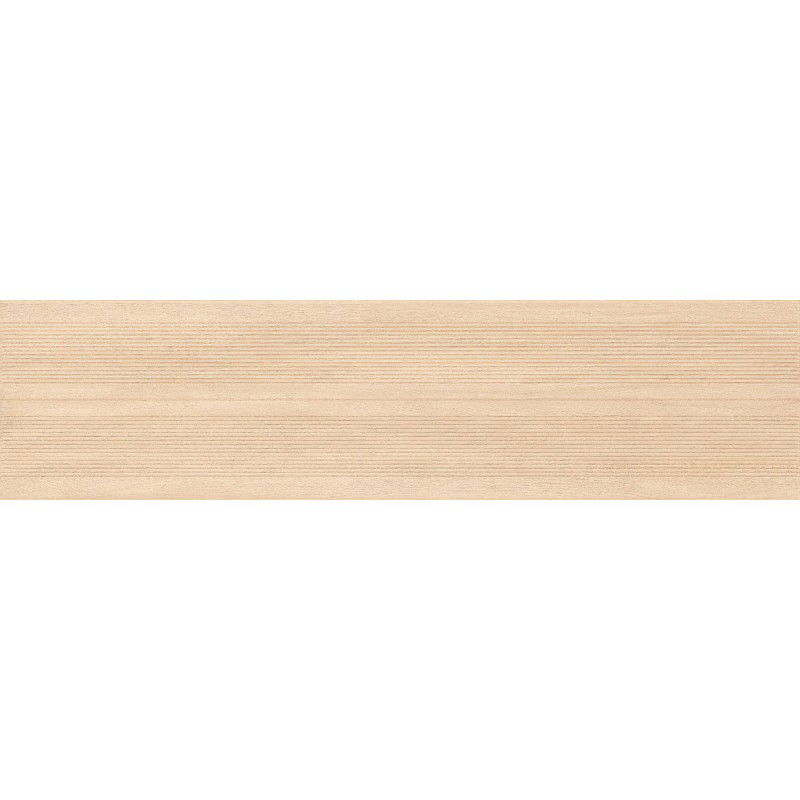 Mexen Prestige Wood Glazovaný rektifikovaný gres crema G1, obklad připomínající dřevo 120 x 30 cm, matný