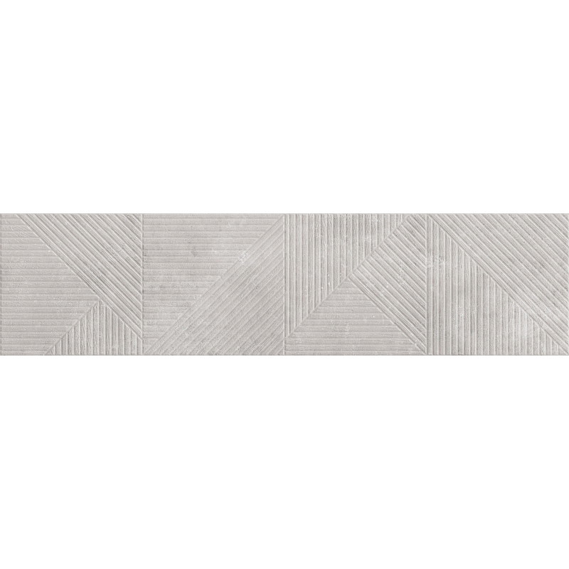 Mexen Magnifica Avenue Gris glazovaná rektifikovaná dlažba G1, obklad 120 x 30 cm, mat - TL707-120-030-50