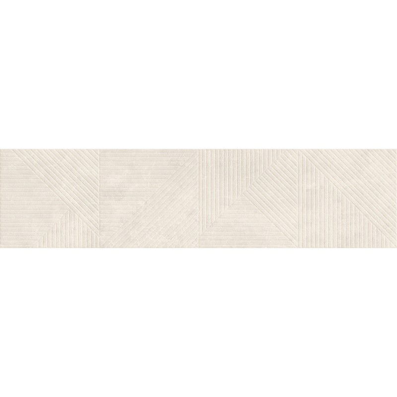 Mexen Magnifica Avenue Talc glazovaný gres rekt. G1, podlahová a stěnová dlaždice 120 x 30 cm, matná - TL707-120-030-52