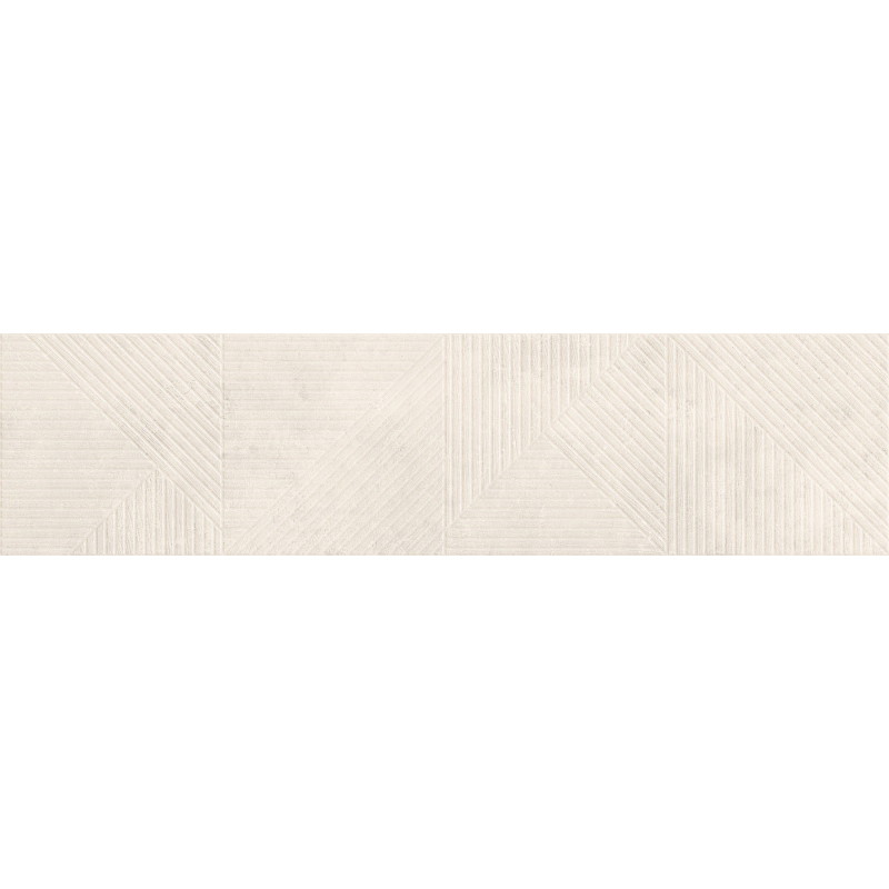 Mexen Magnifica Avenue Talc glazovaný gres rek. G1, nástěnná dlaždice 120 x 30 cm, matná - TL707-120-030-52
