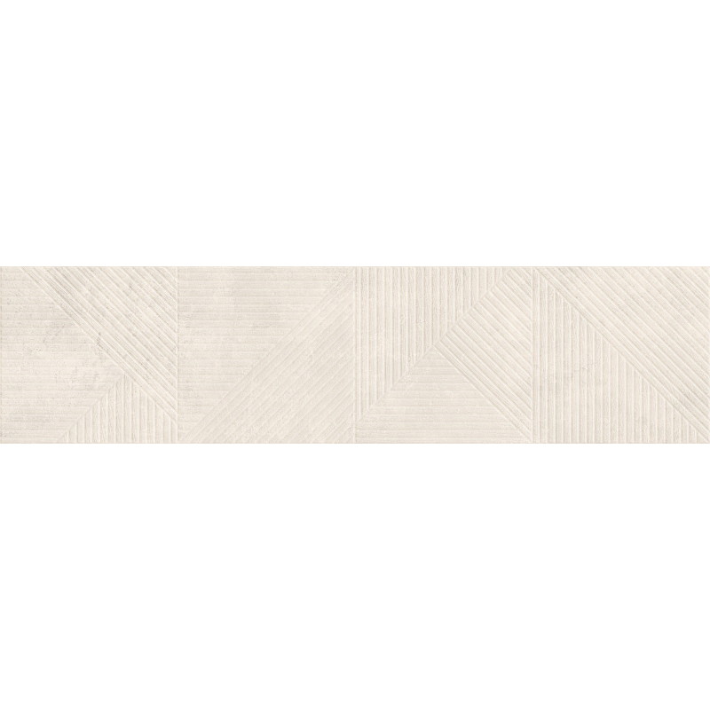 Mexen Magnifica Avenue Talc glazovaný gres rek. G1, nástěnná dlaždice 120 x 30 cm, matná - TL707-120-030-52