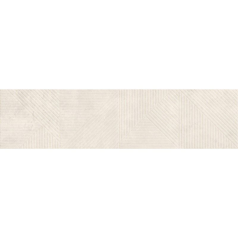 Mexen Magnifica Avenue Talc glazovaný gres rekt. G1, podlahová a stěnová dlaždice 120 x 30 cm, matná - TL707-120-030-52