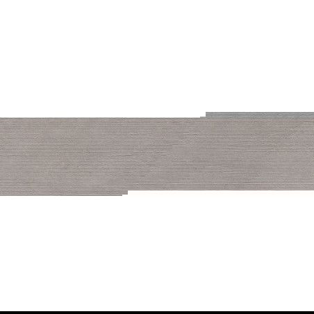Mexen Oryol Liner Grey glazovaný gres rekt. G1, podlahová-stěnová dlaždice 120 x 30 cm, carving - TL708-120-030-52