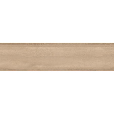 Mexen Oryol Liner Beige rektifikovaná glazovaná kamenina 120 x 30 cm, carvingová dlaždice - TL708-120-030-56
