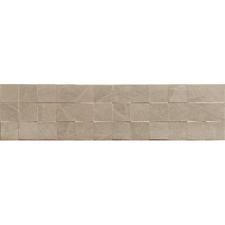 Mexen Icon Lyon Béžový glazovaný rekt. G1, stěnová dlaždice 120 x 30 cm, mat - TL712-120-030-50