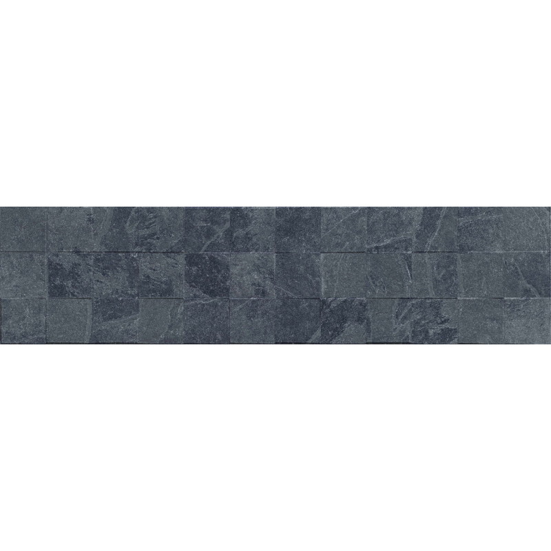 Mexen Icon Lyon Nero gres glazovaný rekt. G1, nástěnná dlažba 120 x 30 cm, matná - TL712-120-030-52