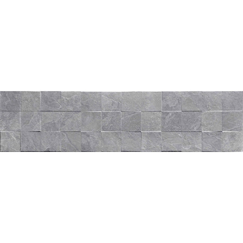 Mexen Icon Lyon Gris gres lesklý rekt. G1, obkladová dlaždice 120 x 30 cm, matná - TL712-120-030-54