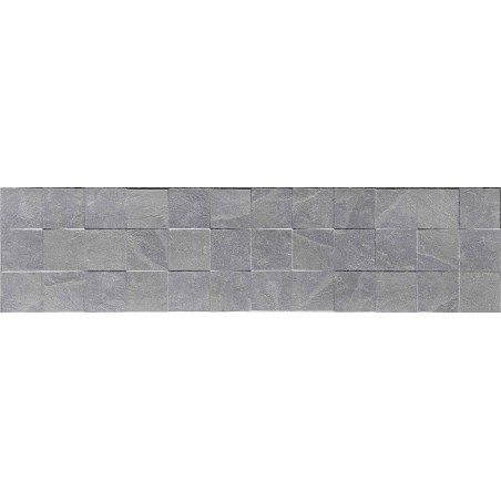 Mexen Icon Lyon Gris gres lesklý rekt. G1, obkladová dlaždice 120 x 30 cm, matná - TL712-120-030-54