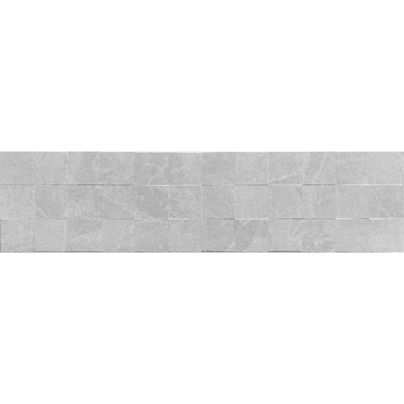 Mexen Icon Lyon Silver glazovaná kamenina rekt. G1, nástěnná dlaždice 120 x 30 cm, matná - TL712-120-030-55