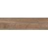Mexen Riga Hnědý glazovaný rektifikovaný gres G1, dlaždice dřevěného vzhledu na podlahu a stěnu 120 x 30 cm, mat
