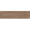 Mexen Riga Hnědý glazovaný rektifikovaný gres G1, dlaždice dřevěného vzhledu na podlahu a stěnu 120 x 30 cm, mat