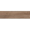 Mexen Riga Hnědý glazovaný rektifikovaný gres G1, dlaždice dřevěného vzhledu na podlahu a stěnu 120 x 30 cm, mat