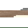 Mexen Riga Hnědý glazovaný rektifikovaný gres G1, dlaždice dřevěného vzhledu na podlahu a stěnu 120 x 30 cm, mat