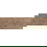 Mexen Riga Lyon Brown gres glazovaný rek. G1, dlaždice dřevěného vzhledu, podlahové a stěnové, 120 x 30 cm, mat