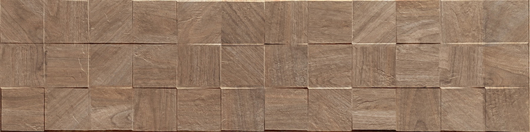 Mexen Riga Lyon Brown gres glazovaný rekt. G1, dřevopodobná stěnová dlaždice 120 x 30 cm, matná - TL713-120-030-51