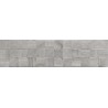 Mexen Riga Lyon Grey gres glazovaný rek. G1, dlaždice dřevopodobná stěnná 120 x 30 cm, mat - TL713-120-030-54