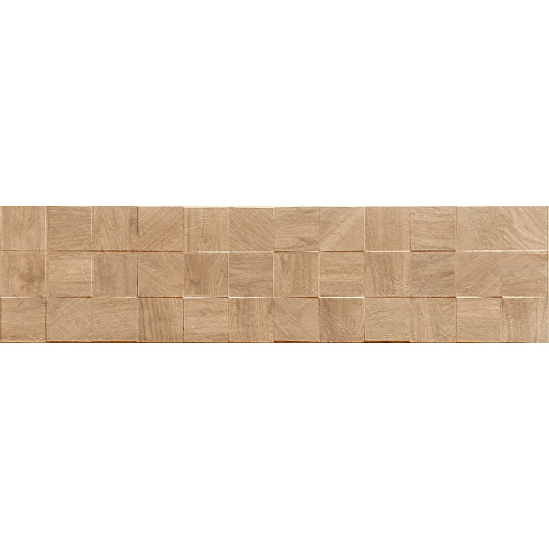 Mexen Riga Lyon Honey gres glazovaný rekt. G1, stěnová dlaždice s dřevěným vzhledem 120 x 30 cm, matná