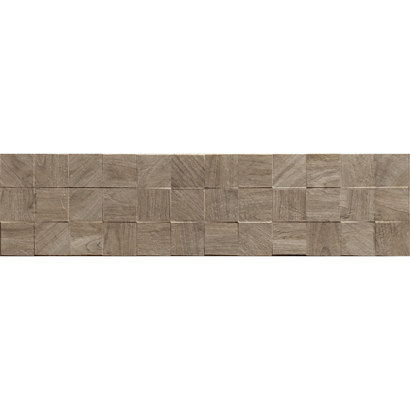 Mexen Riga Lyon Natural gres glazovaný rekt. G1, dlaždice drevodekorativní stěnová 120 x 30 cm, matná - TL713-120-030-57