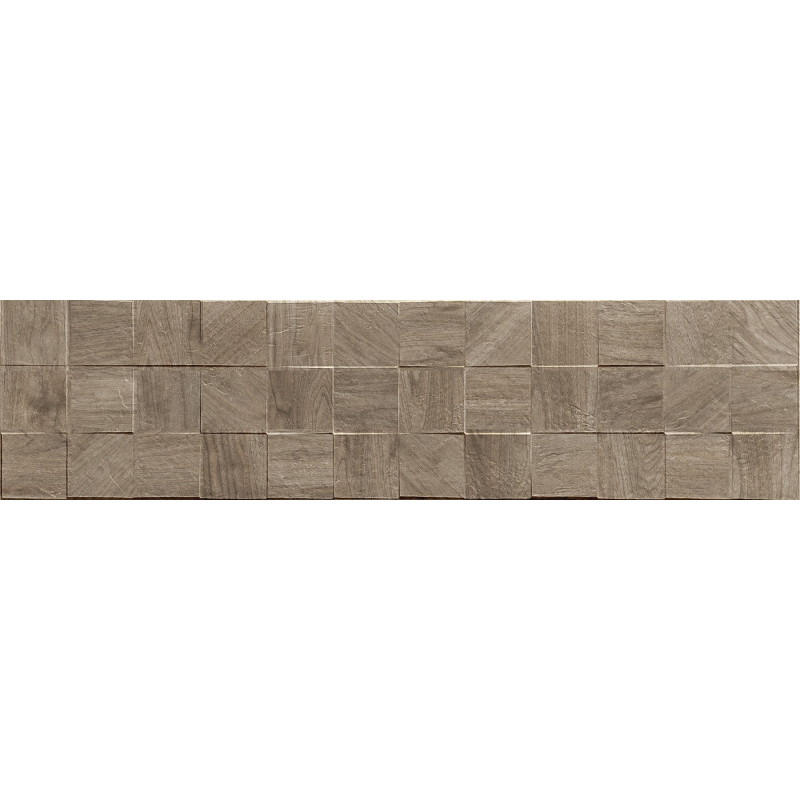 Mexen Riga Lyon Natural gres glazovaný rekt. G1, dlaždice drevodekorativní stěnová 120 x 30 cm, matná - TL713-120-030-57