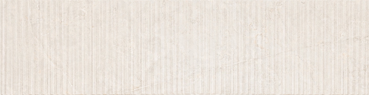 Mexen Flamingo Mayolica Bianco glazovaný řezaný G1, nástěnná dlaždice 120 x 30 cm, carving - TL715-120-030-50