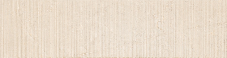 Mexen Flamingo Mayolica Crema glazovaný gres rekt. G1, nástěnná dlaždice 120 x 30 cm, carving - TL715-120-030-51