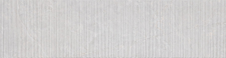 Mexen Flamingo Mayolica Gris glazovaný gres rekt. G1, nástěnná dlaždice 120 x 30 cm, carving - TL715-120-030-52