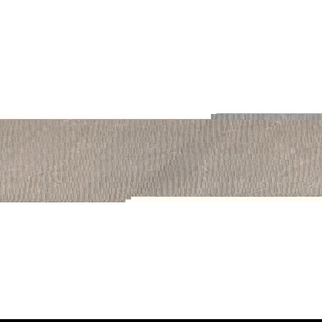 Mexen Flamingo Mayolica Mocha glazovaný gres rekt. G1, nástěnná dlaždice 120 x 30 cm, carving - TL715-120-030-53