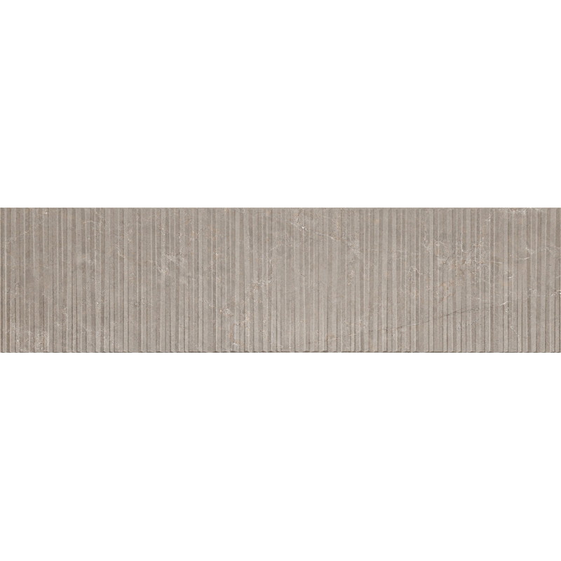 Mexen Flamingo Mayolica Mocha glazovaný rektifikovaný G1, nástěnná dlaždice 120 x 30 cm, carving - TL715-120-030-53