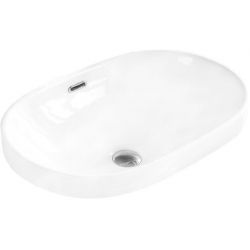 Mexen Viki umyvadlo zapuštěné do desky 61 x 40 cm, bílá - 25356100