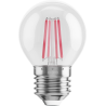 Mexen Vintis 10x žárovka filament LED E27, G45, 4W, 55 lm, červená - L156-E27-04XX-45x10