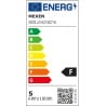 Mexen Vintis LED žárovka filament E27, G125, 8W, Teplá - 2700K, 680 lm, kouřová - L158-E27-0827-70