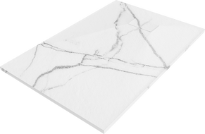 Mexen Hugo obdélníkový sprchový kout SMC 130 x 70 cm, bílý kámen - 42157013