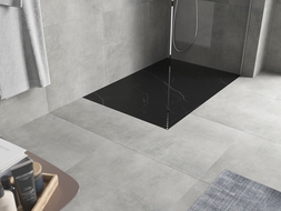 Mexen Hugo obdélníková sprchová vanička SMC 100 x 70 cm, černý kámen - 42757010
