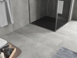Mexen Hugo čtvercová sprchová vanička SMC 70 x 70 cm, černý kámen - 42757070