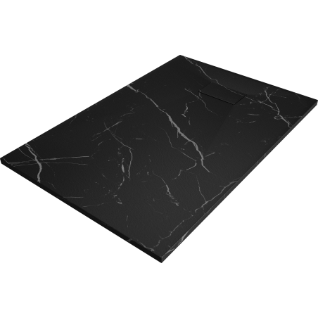 Mexen Hugo obdélníková sprchová vanička SMC 110 x 90 cm, černý kámen - 42759011