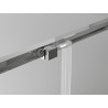 Mexen Exo-S Duo 3S sprchový kout 3-stěnný posuvný 190 x 90 cm, transparentní, chrom - 8152-190-090-01-00-3S