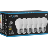 Mexen Nova 6x LED žárovka E27, G45, 4W, Teplá - 3000K, 420 lm - L101-E27-0430-01x06