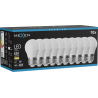Mexen Nova 10x LED žárovka E27, G45, 6W, Teplá - 3000K, 630 lm - L101-E27-0630-01x10