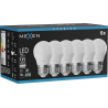 Mexen Nova 6x žárovka LED E27, G45, 7W, Neutrální - 4000K, 735 lm - L101-E27-0740-01x06