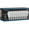Mexen Nova 10x LED žárovka E27, G45, 10W, Studená - 6500K, 1055 lm - L101-E27-1065-01x10