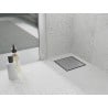 Mexen Flat-Q M13 podlahová vpusť čtvercová 12 x 12 cm, inox - 1010012