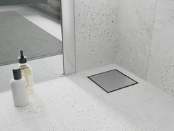 Mexen Flat-Q M13 podlahová vpusť čtvercová 12 x 12 cm, inox - 1010012