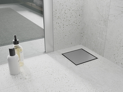 Mexen Flat-Q M13 podlahový vpust čtvercový 12 x 12 cm, inox - 1010012