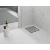 Mexen Flat-Q M13 podlahový vpust čtvercový 15 x 15 cm, inox - 1010015