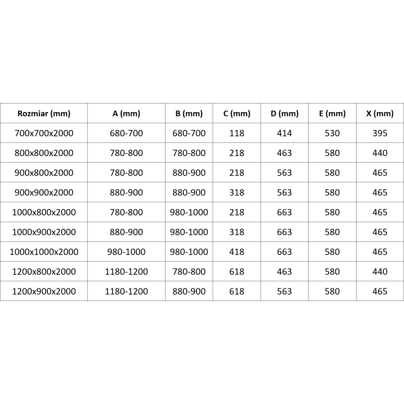 Mexen Exo asymetrická posuvná sprchová kabina půlkruhová 90 x 80 cm, transparentní, černá - 8131-090-080-70-00