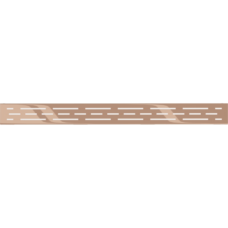 Mexen Flat M01 maskovací kryt pro liniový odtok 60 cm, růžové zlato - 1620060