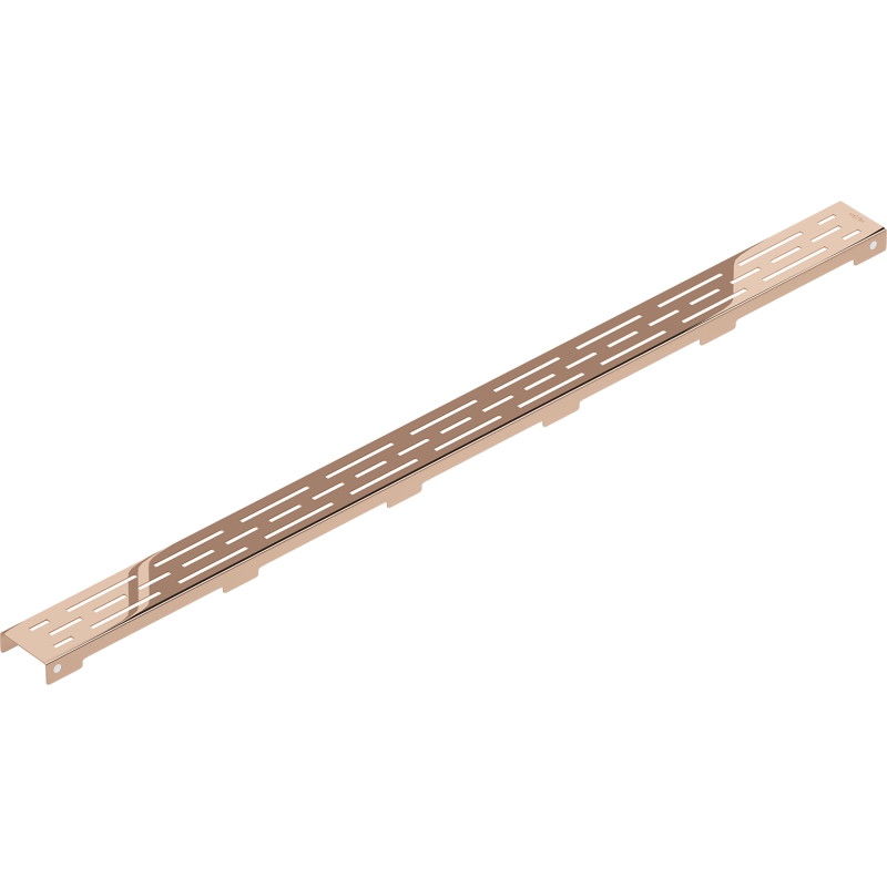 Mexen Flat M01 krycí lišta pro liniový odtok 90 cm, růžové zlato - 1620090