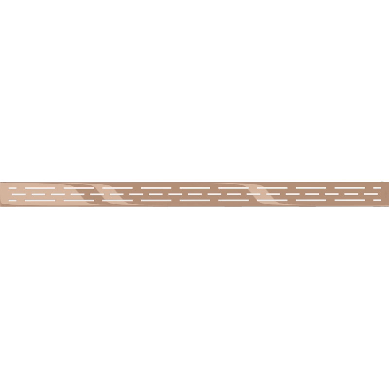 Mexen Flat M01 kryt na liniový odtok 100 cm, růžové zlato - 1620100