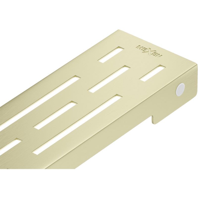 Mexen Flat M01 maskování pro liniový odtok 60 cm, zlatý kartáčovaný - 1A20060